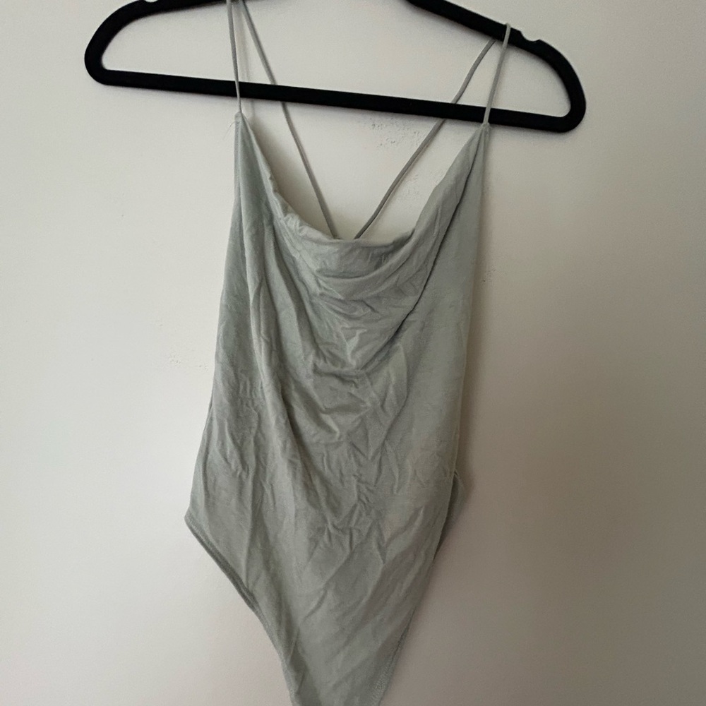Abercrombie & Fitch Cowl Neck Bodysuit